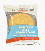 Vegan Lemon Creme Sugar Sandwich Cookie Sleeve