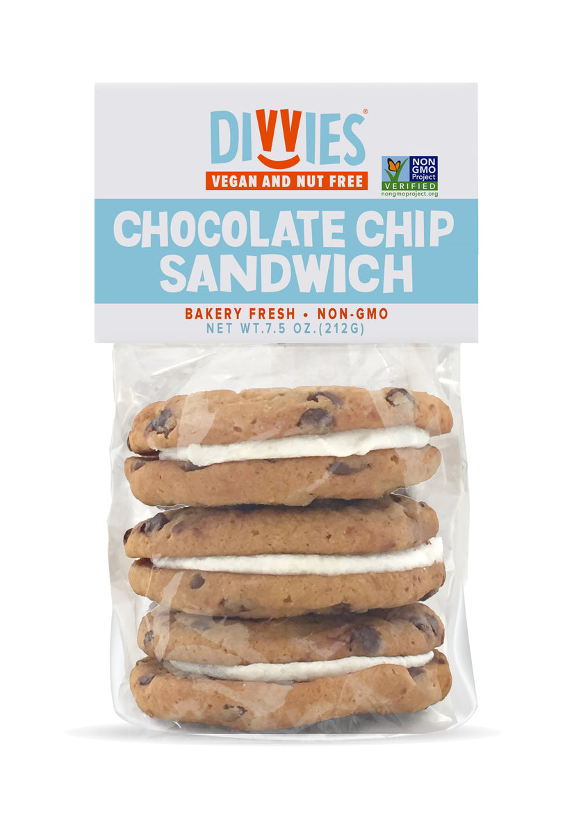 Vegan Single-Serve Chocolate Chip Cookie, MWM