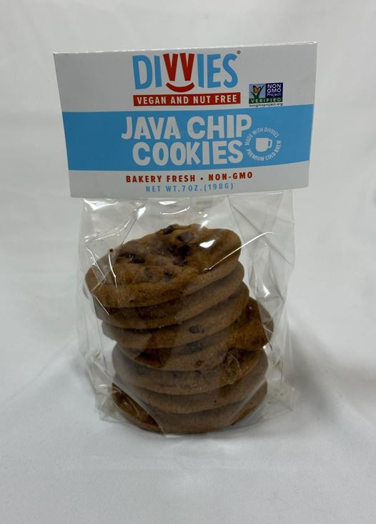 Vegan Java Chip Cookie Stacks - Contains 21 Cookies (3 7-Packs)