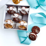 Vegan Sandwich Cookie Gift Box - 2 Flavors - Contains 20 Sandwich Cookies (5 4-Packs)