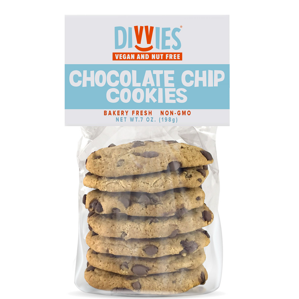 Vegan Chocolate Chip Cookie Stacks - Contains 21 Cookies (3 7-Packs)