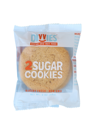 
            
                Load image into Gallery viewer, Vegan Sugar Cookie Sleeve- contains 18 Cookies (9 2-Packs)
            
        